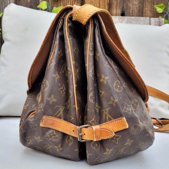 Louis Vuitton Shoulder Bag Saumur 35 Browns Monogram - Picture 5 of 14